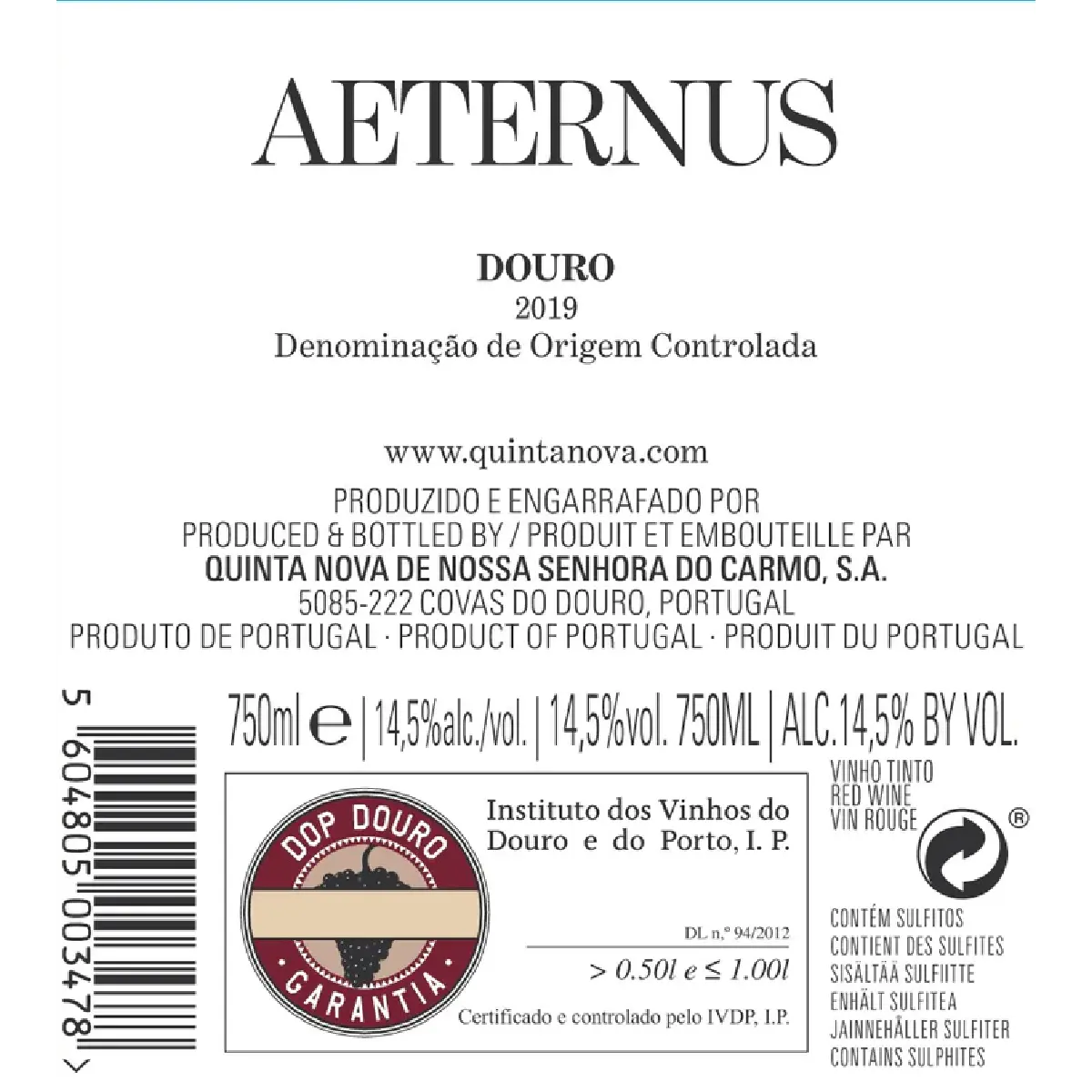 Aeternus Tinto 2019