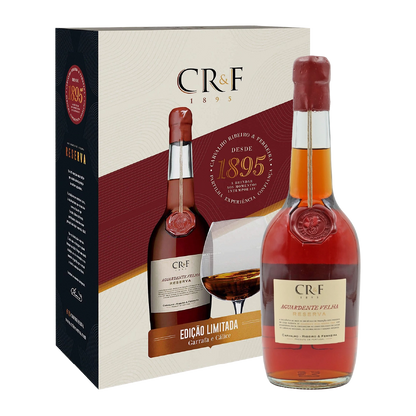 Aguardente vínica velha CRF Reserva + cálice (Ed. Especial)