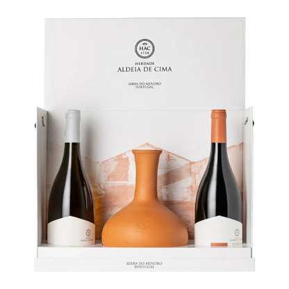 Cabaz Herdade Aldeia de Cima Branco 2020 / Tinto 2020 + Decanter