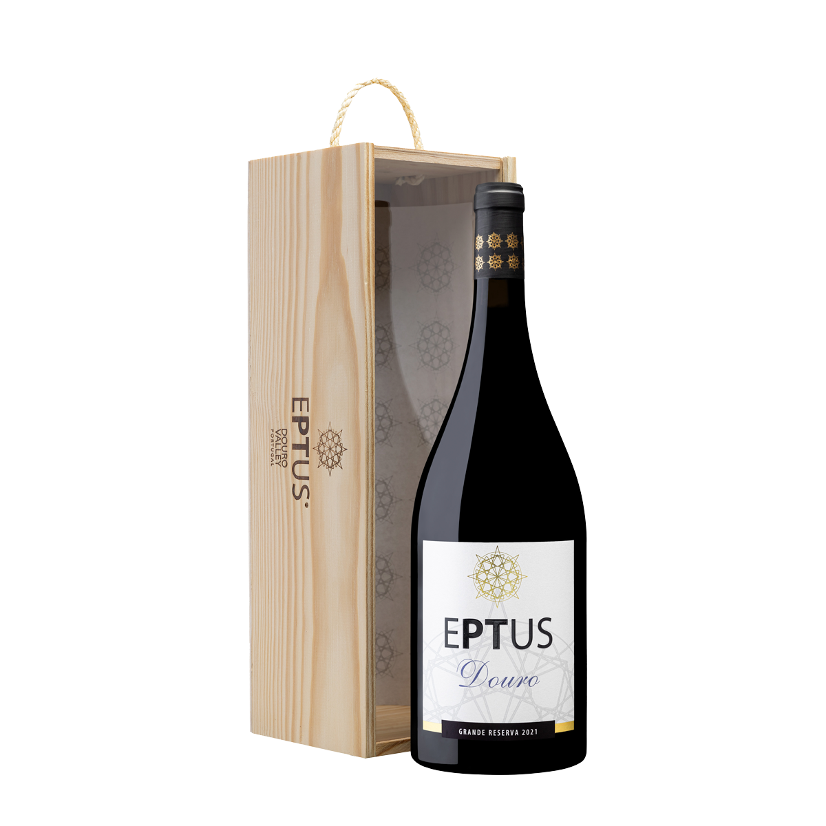 Vinho EPTUS Grande Reserva Tinto 2021 c/Caixa 1,5L